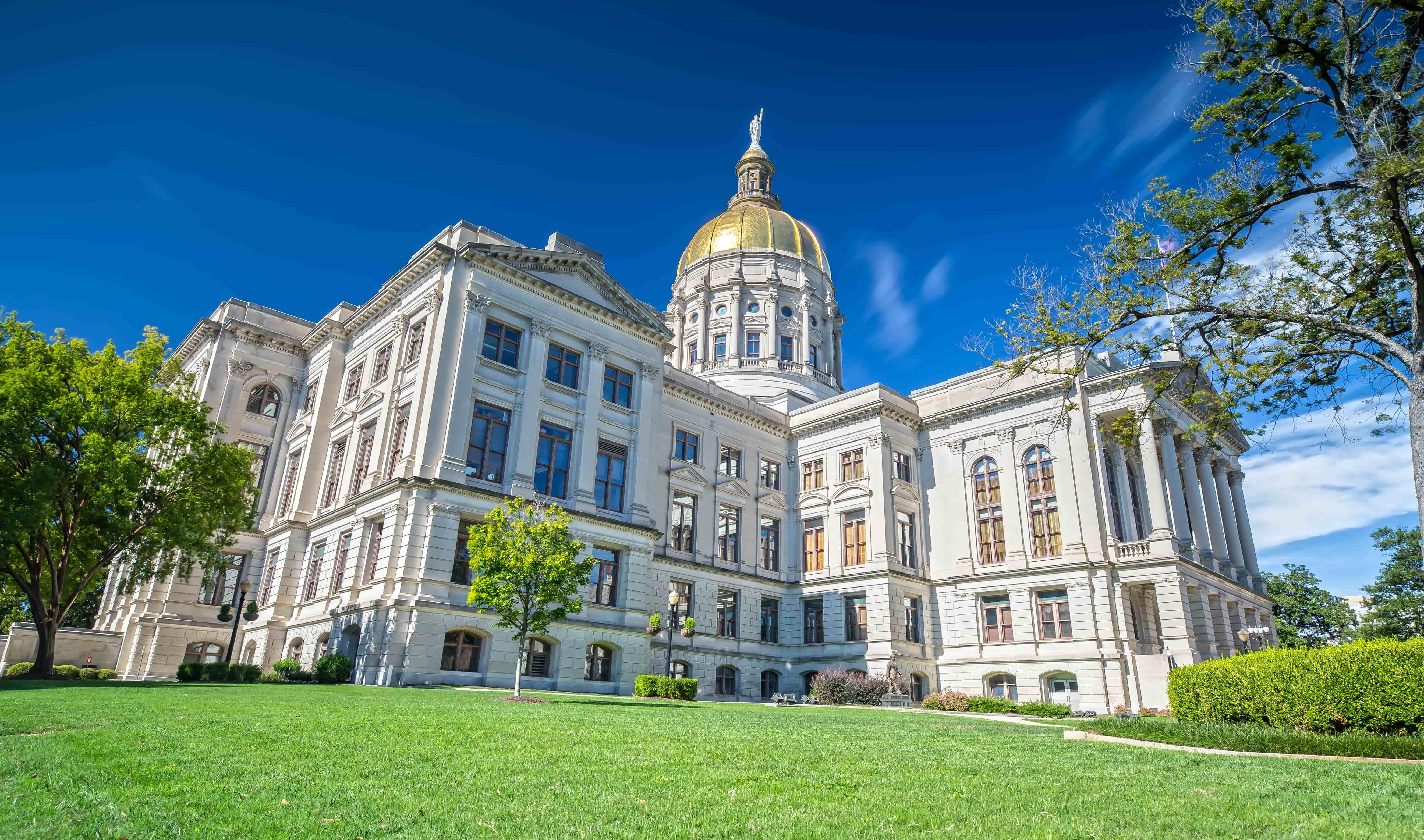 Georgia capital building in Atlanta.